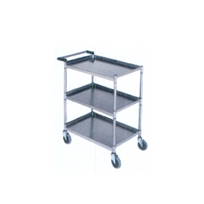 Aluminum Cart with Solid Shelfs
